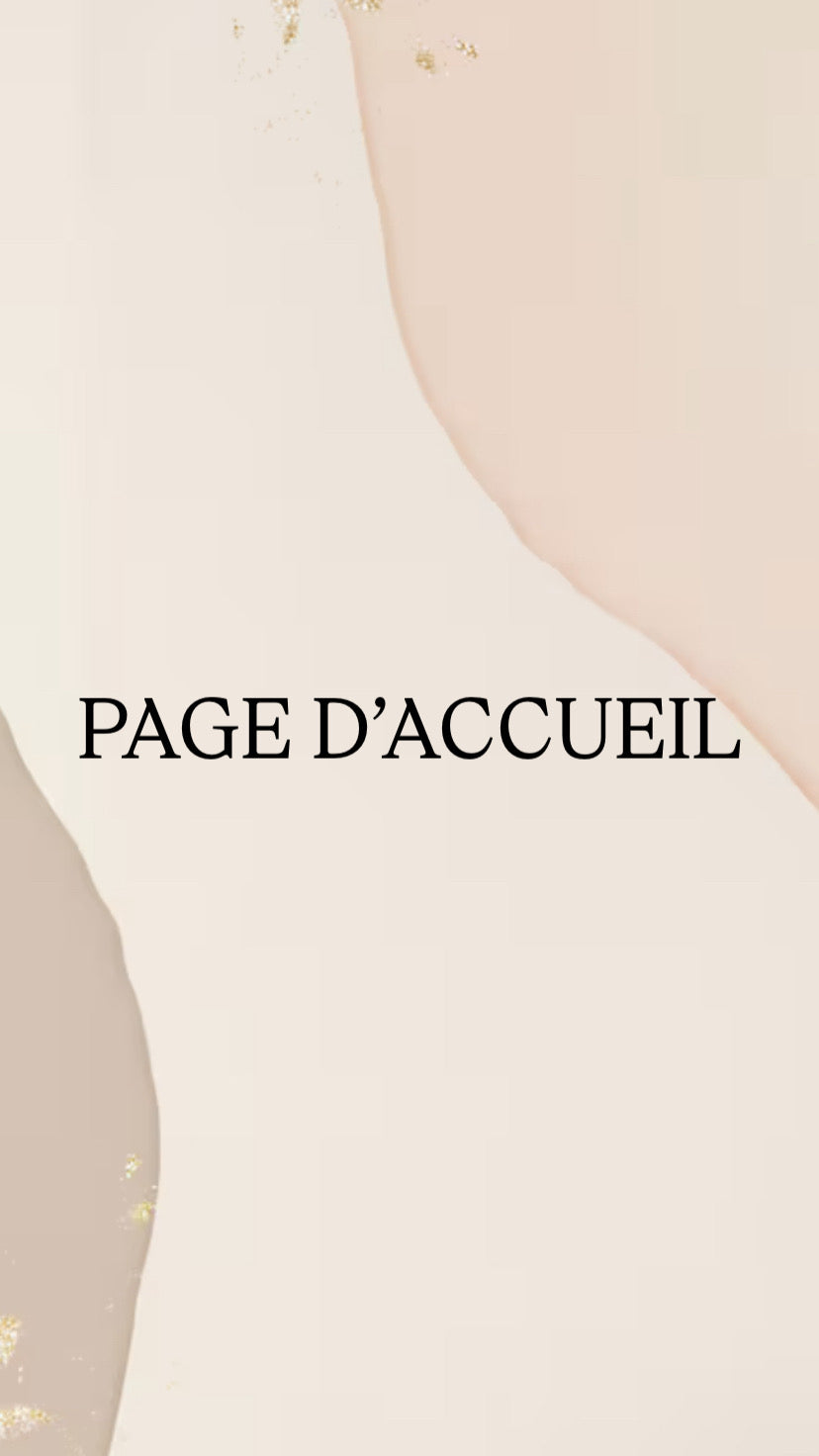 Page d’accueil