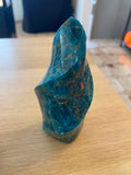 Flamme en apatite - 430 g
