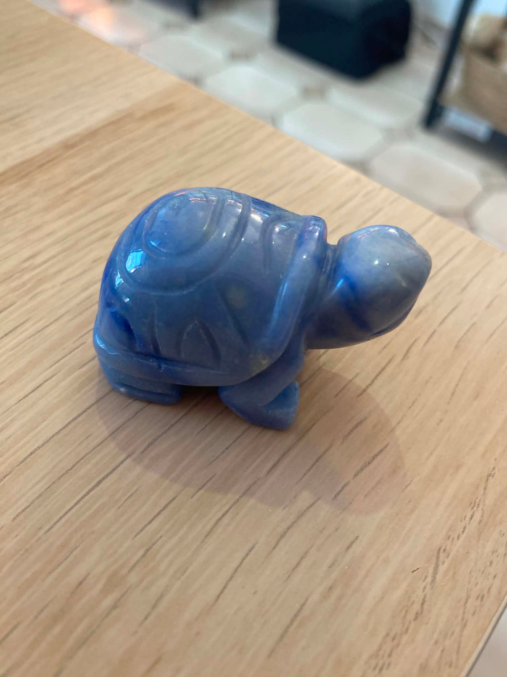 Tortue en sodalite