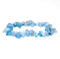 Bracelet chips en aigue-marine