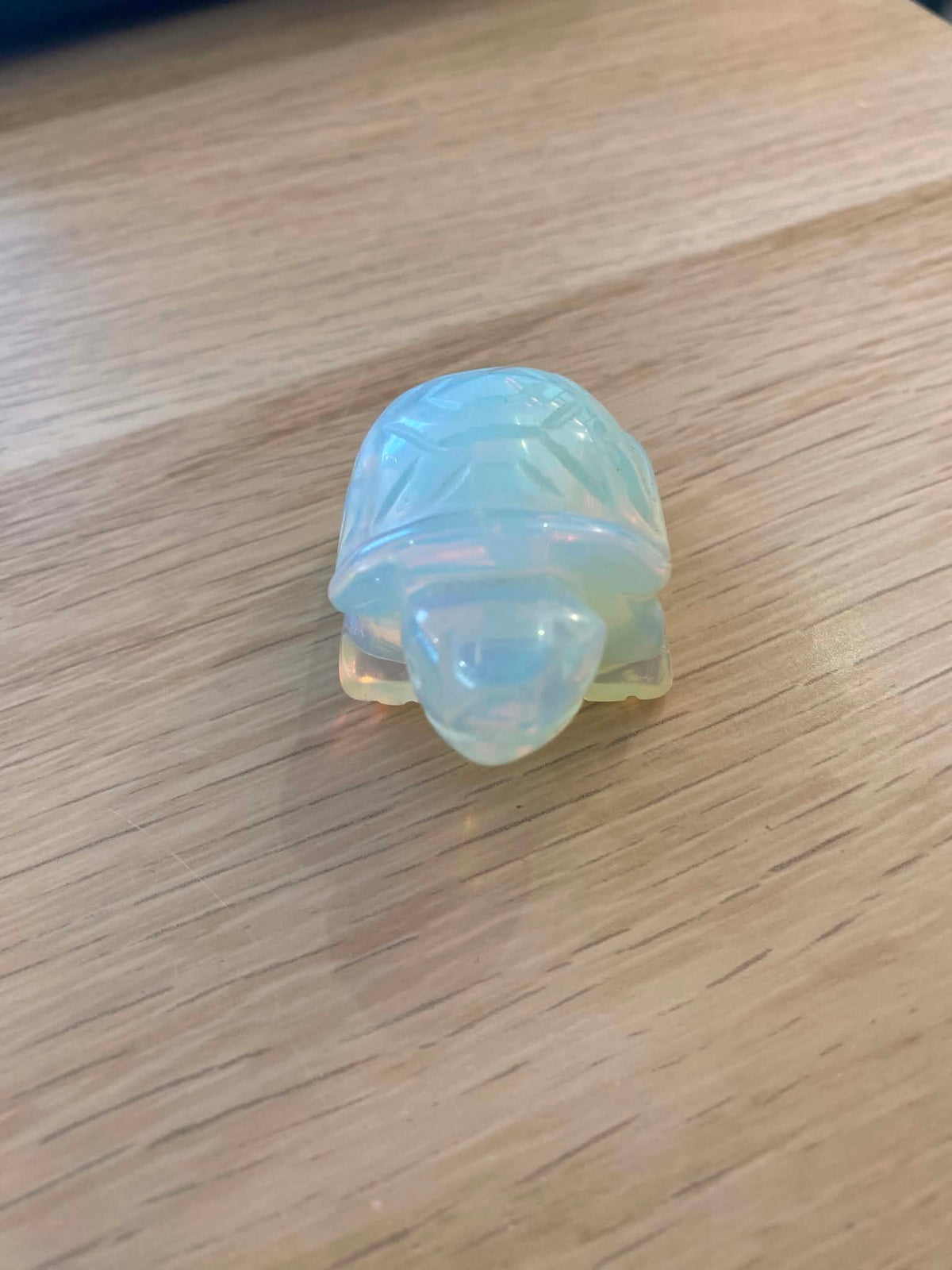 Tortue en opaline