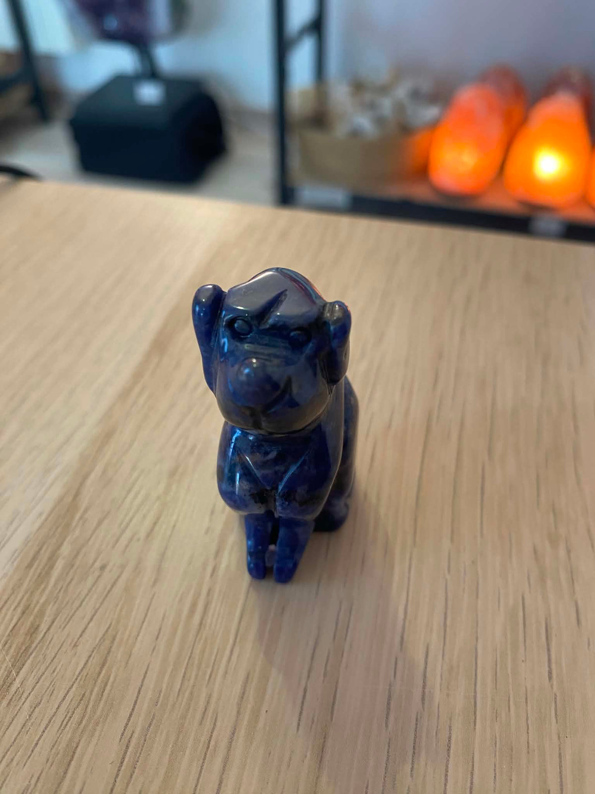 Chien en sodalite