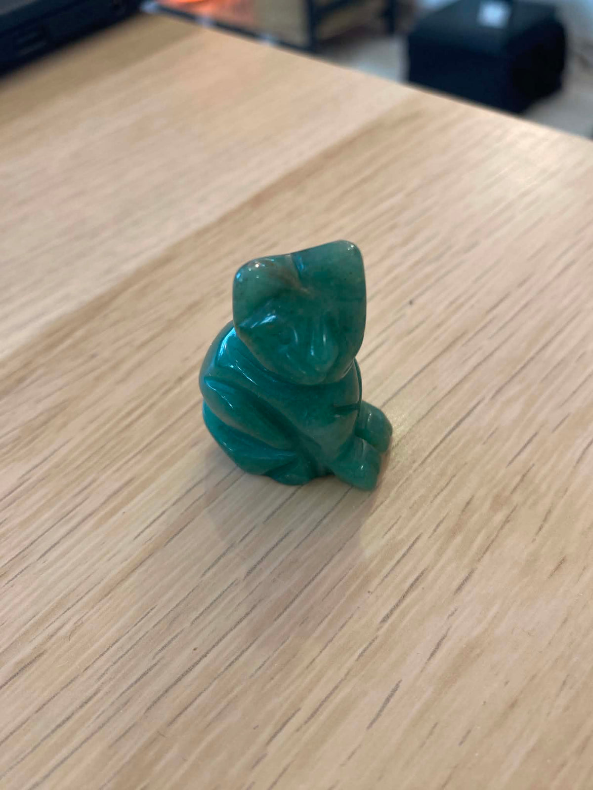 Petit chat en aventurine