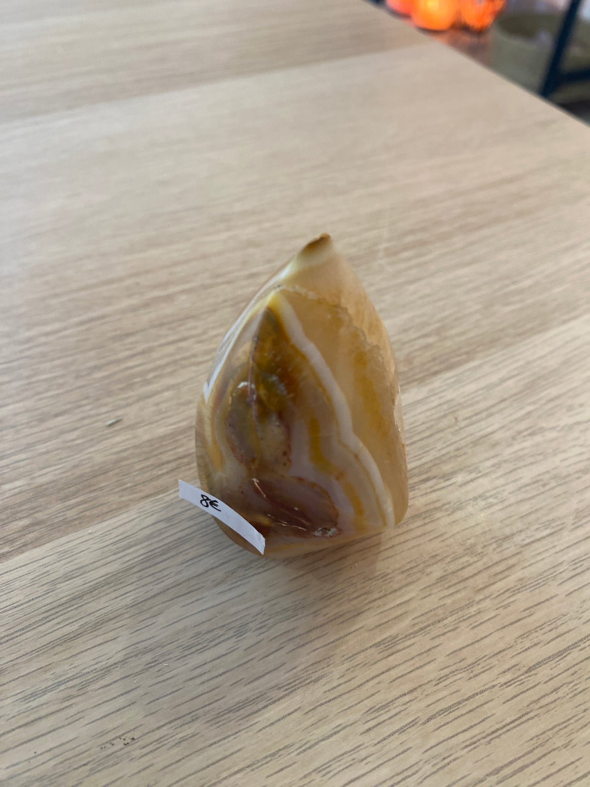 Flamme en cornaline - 140 g