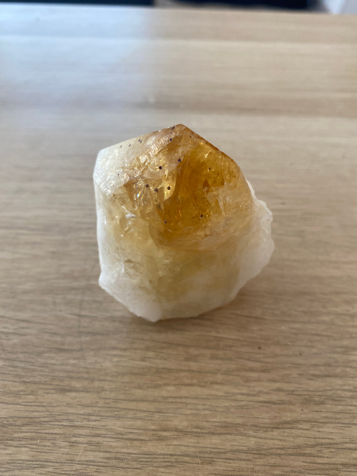Citrine en pointe