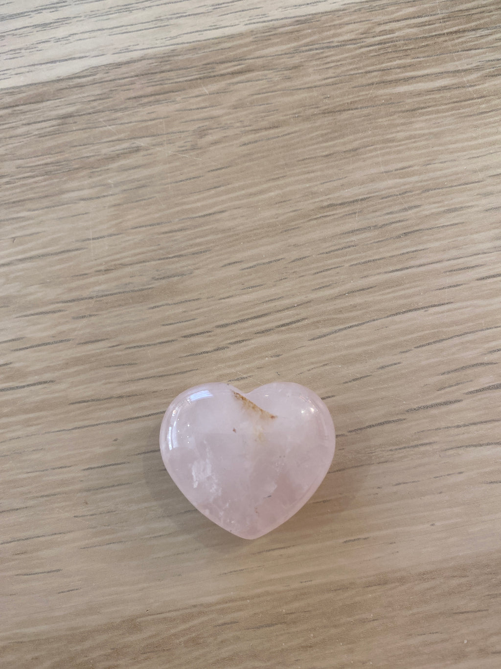 Petit cœur - quartz rose