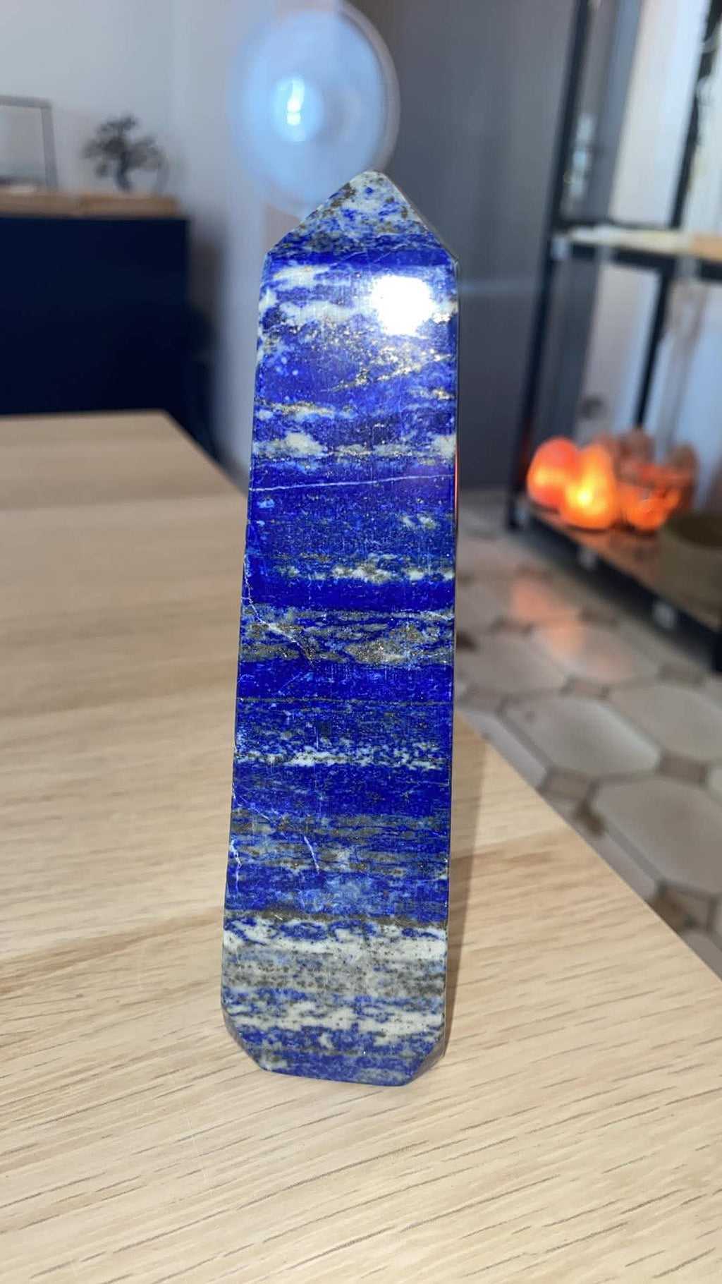 Obélisque en lapis-lazuli - 440 g