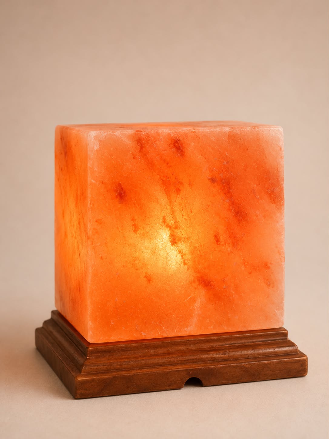 Lampe de sel de l'Himalaya - Cube