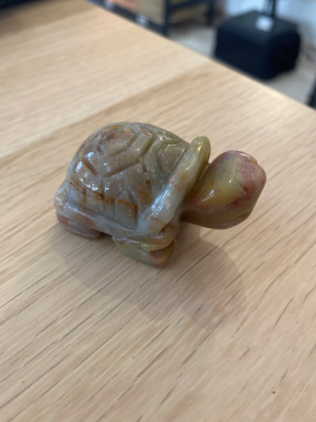 Tortue en agate