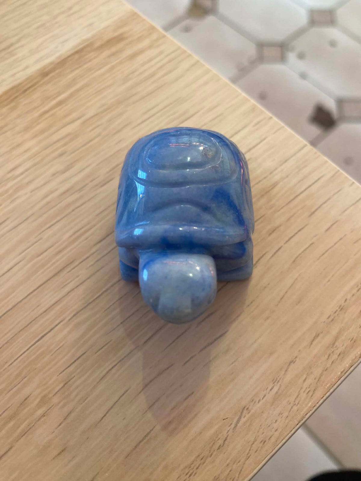 Tortue en sodalite