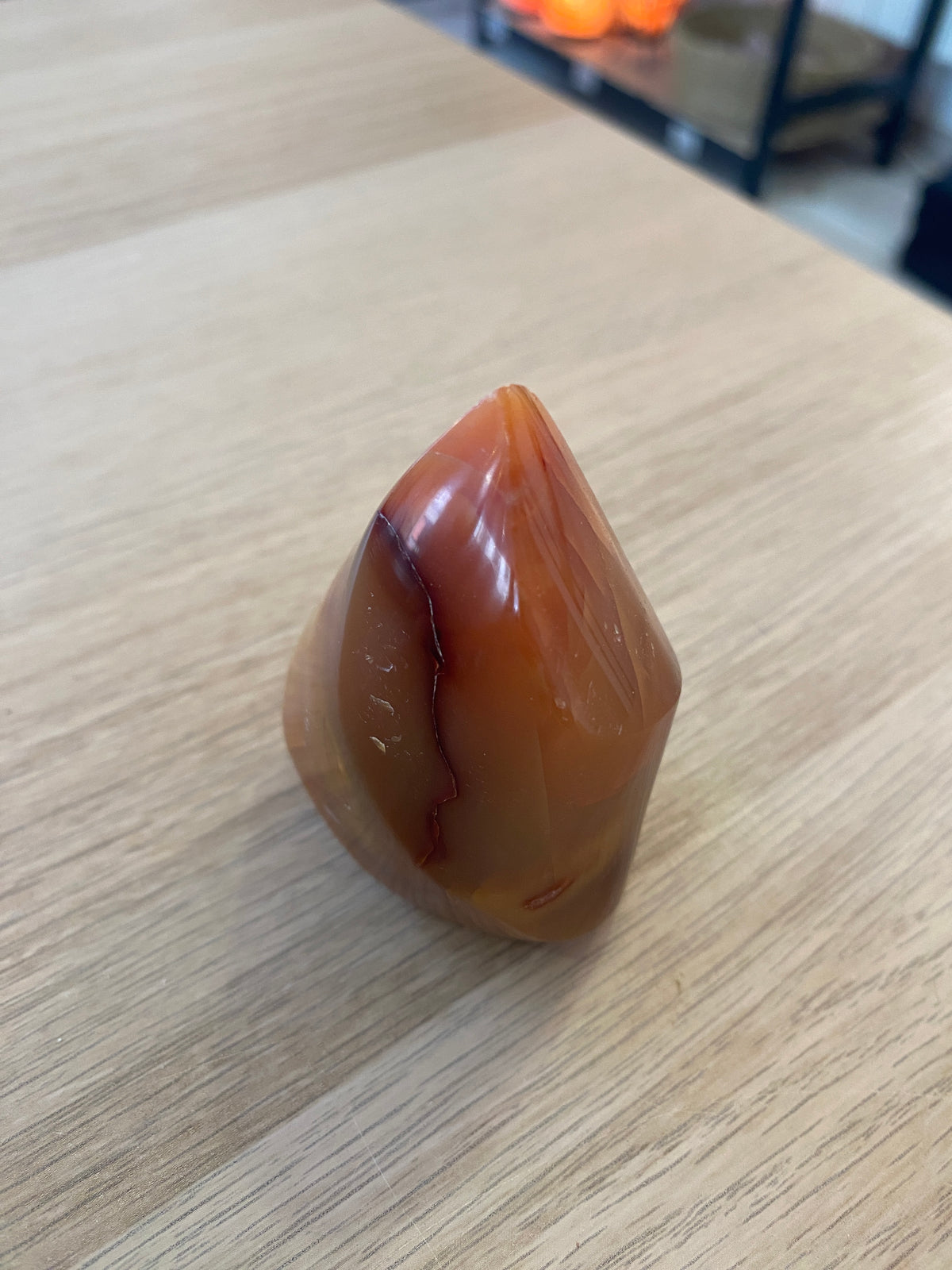 Flamme en cornaline - 165 g