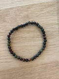 Bracelet perle en sang du dragon - 4 mm