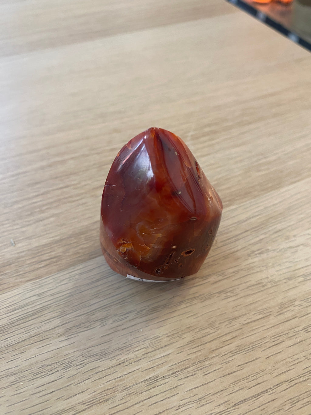 Flamme en cornaline - 130 g