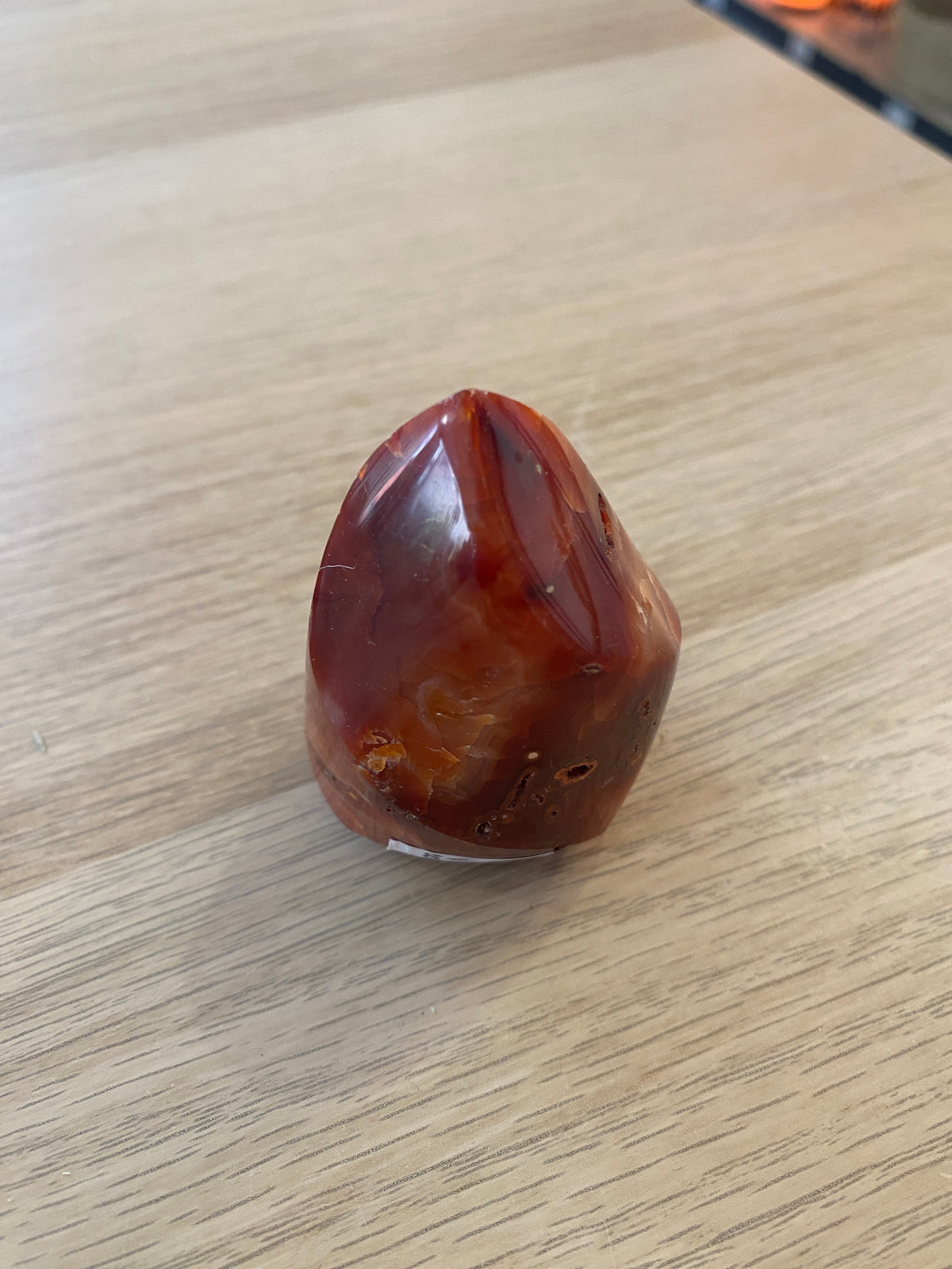Flamme en cornaline - 130 g