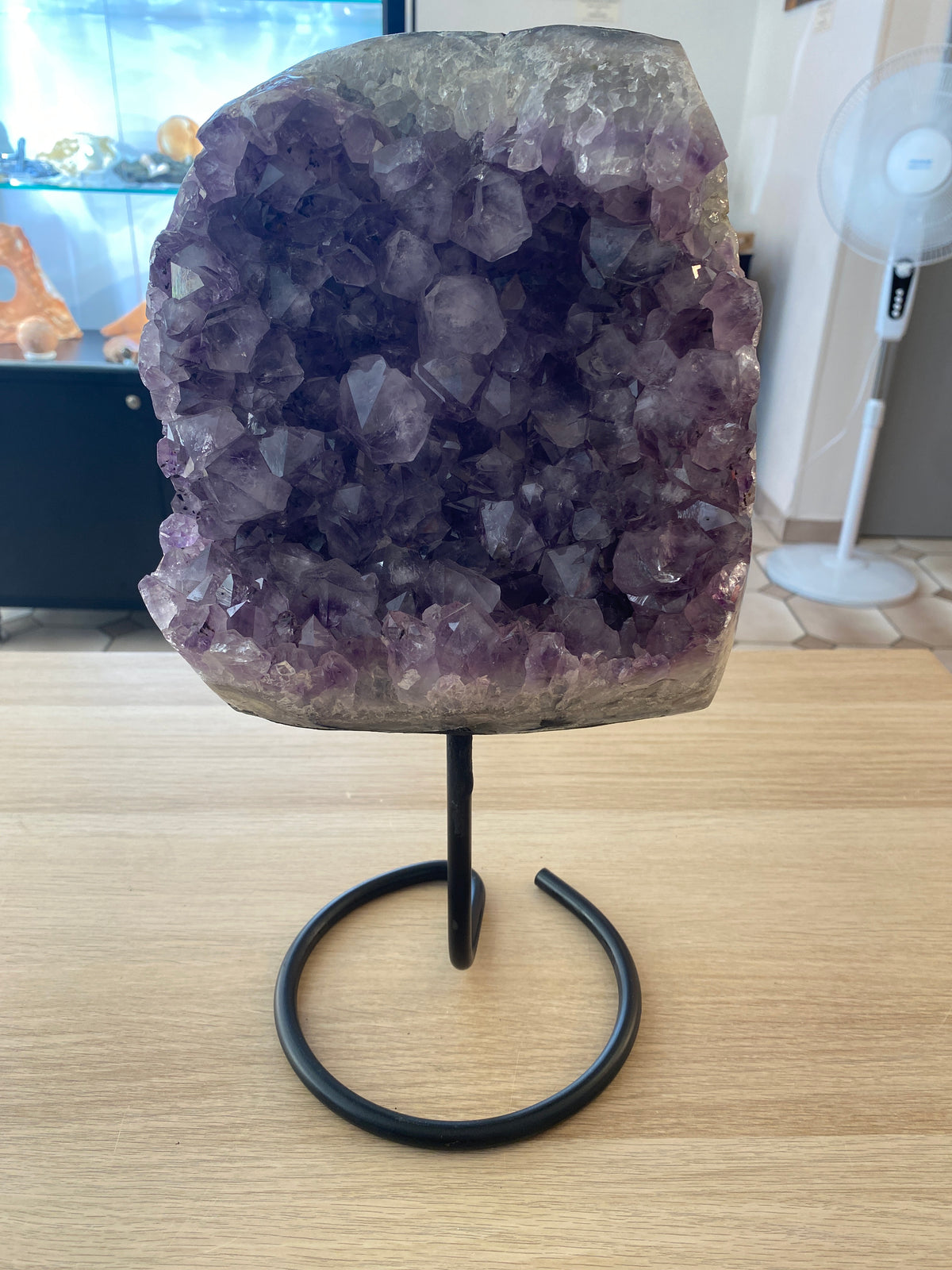 Améthyste sur socle ≈ 8 kg