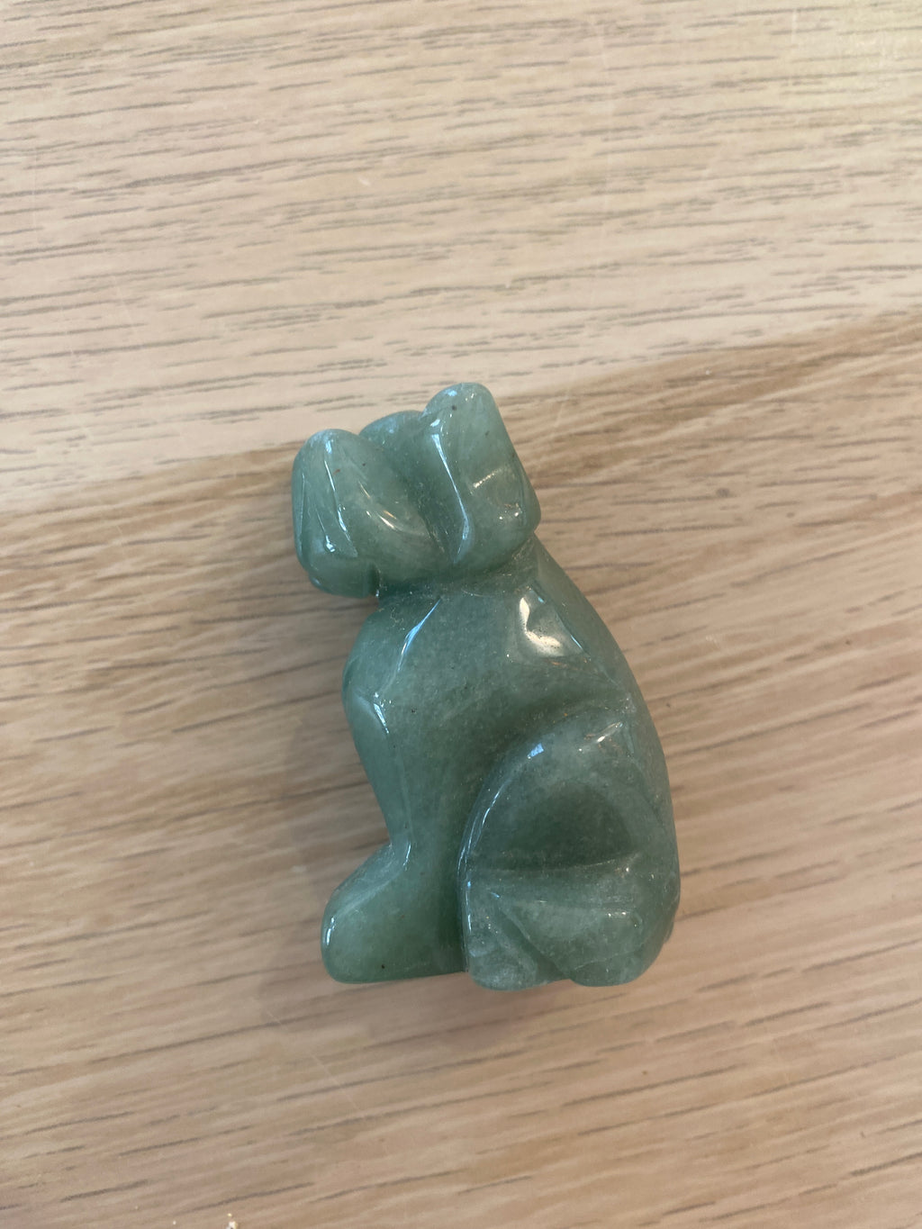 Chien en aventurine