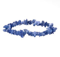 Bracelet chips en cyanite