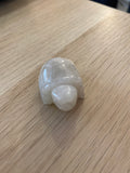 Petite tortue en quartz blanc