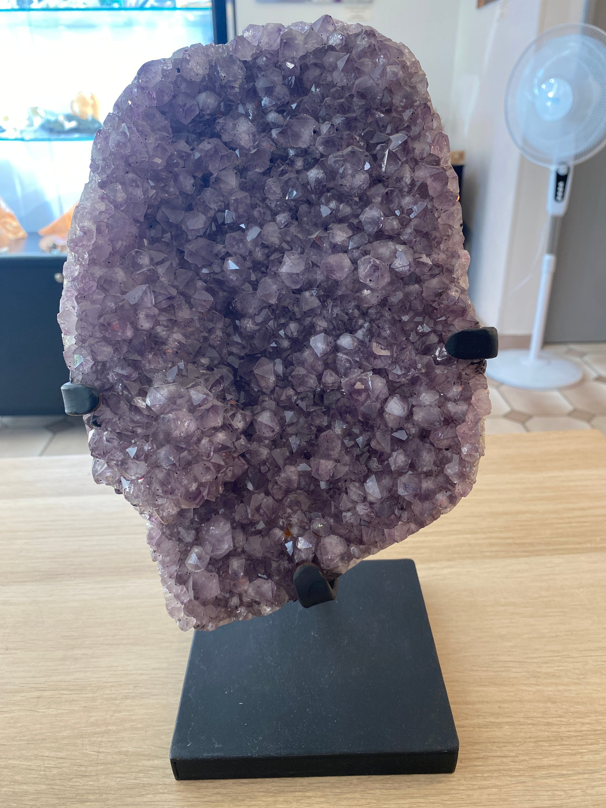 Améthyste sur socle - 5 kg 100