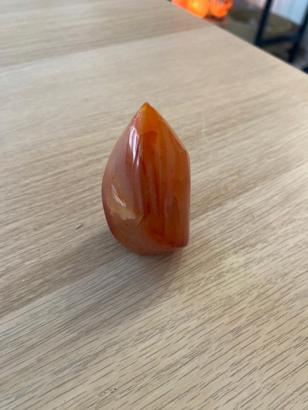 Flamme en cornaline - 114 g