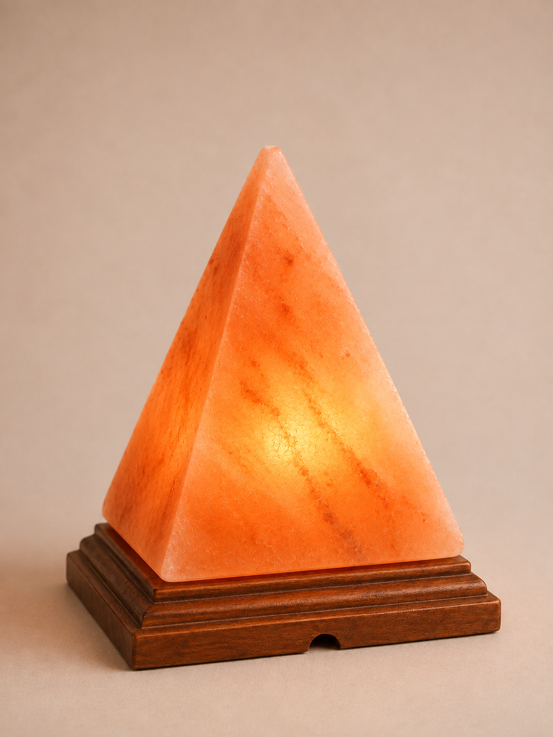 Lampe de sel de l’Himalaya - pyramide