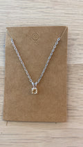 Collier pendentif en citrine