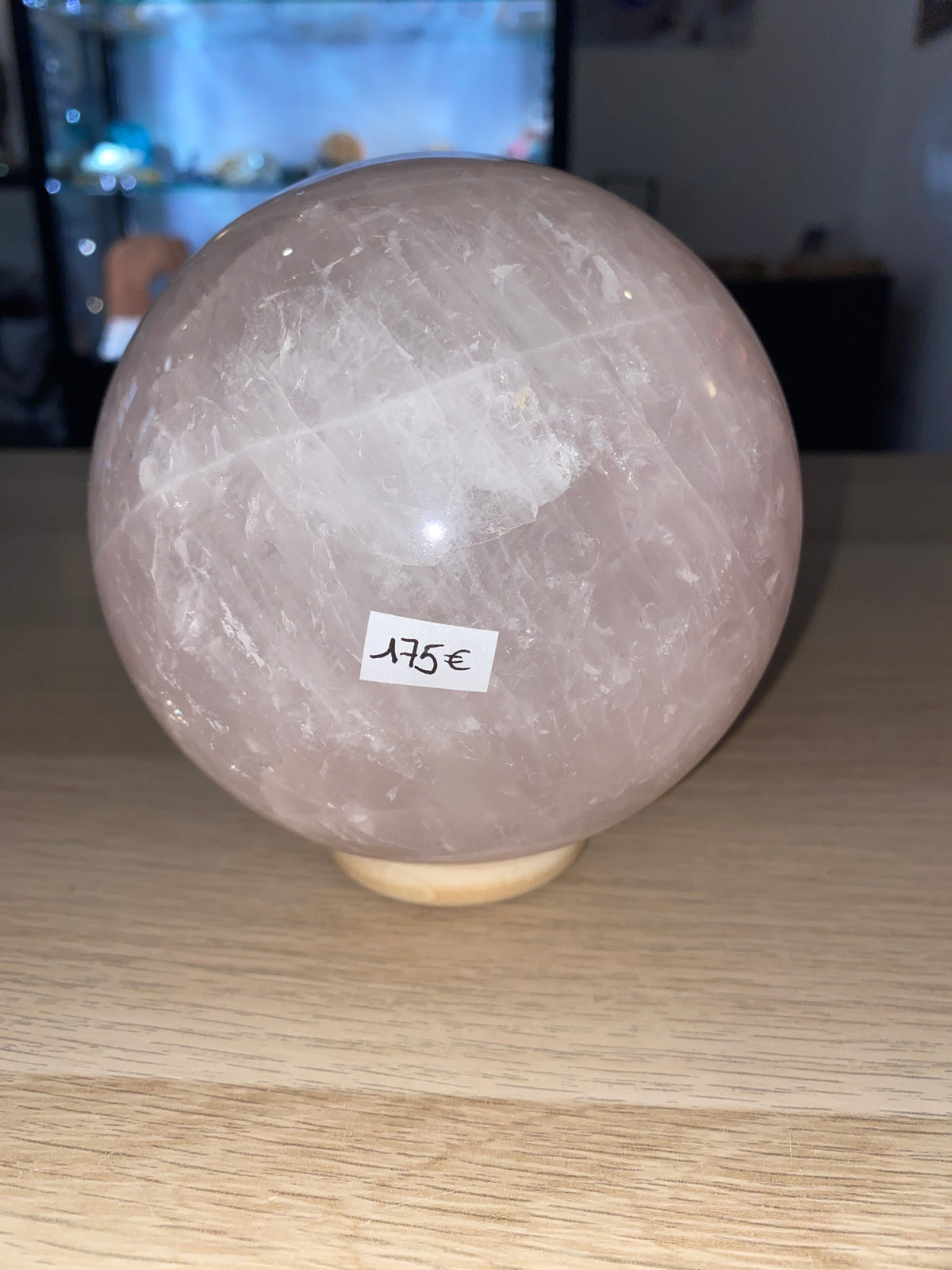 Sphère en quartz rose - 2kg645