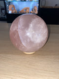 Sphère en quartz rose - 2kg260