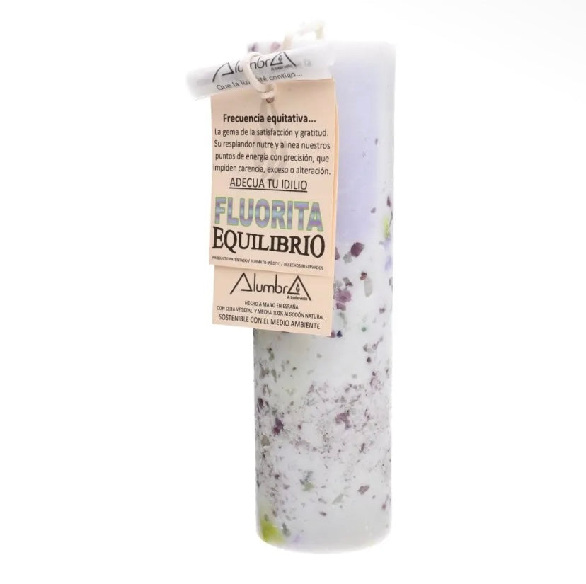 Bougie en fluorite