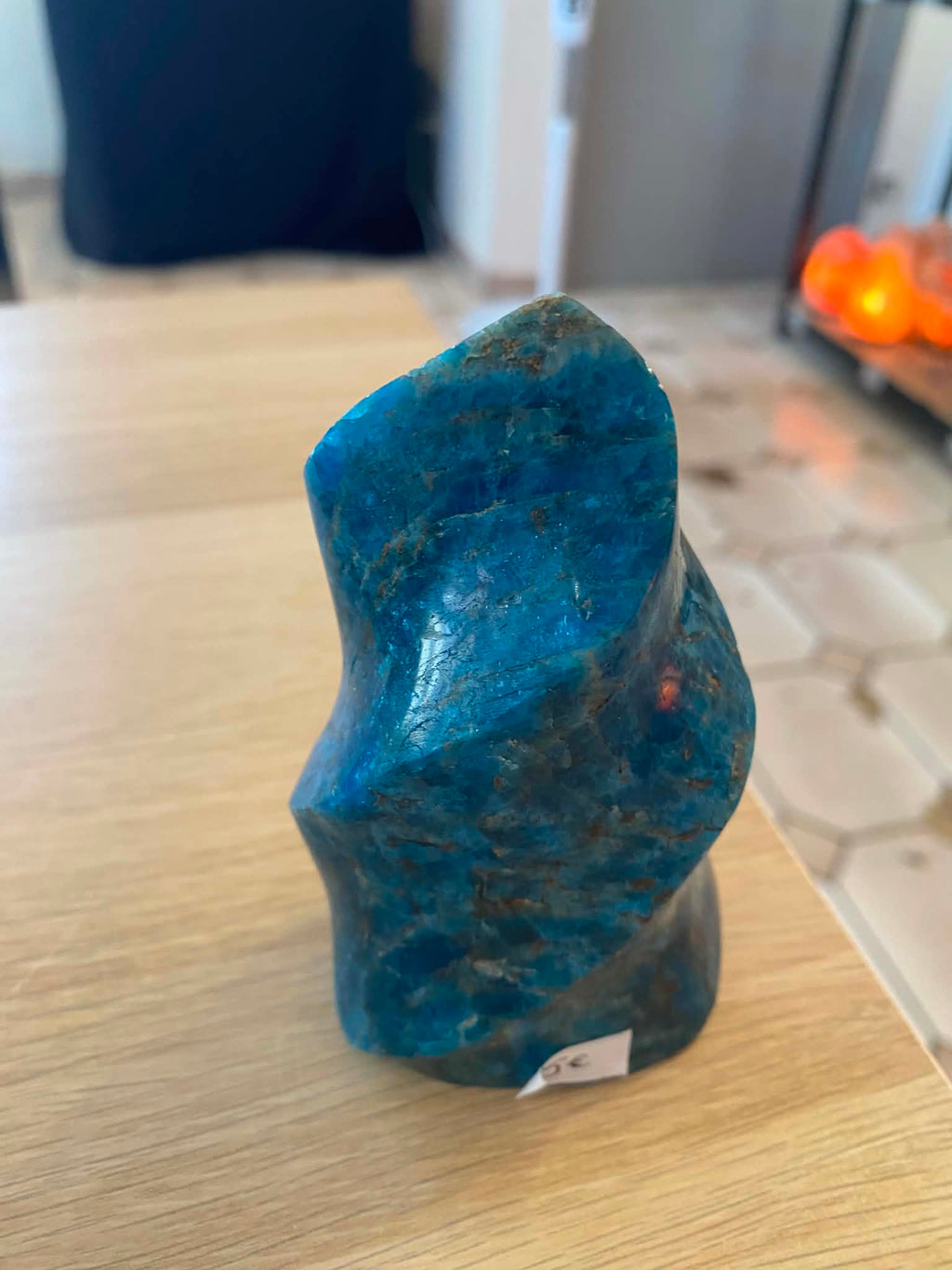 Flamme en apatite - 450 g