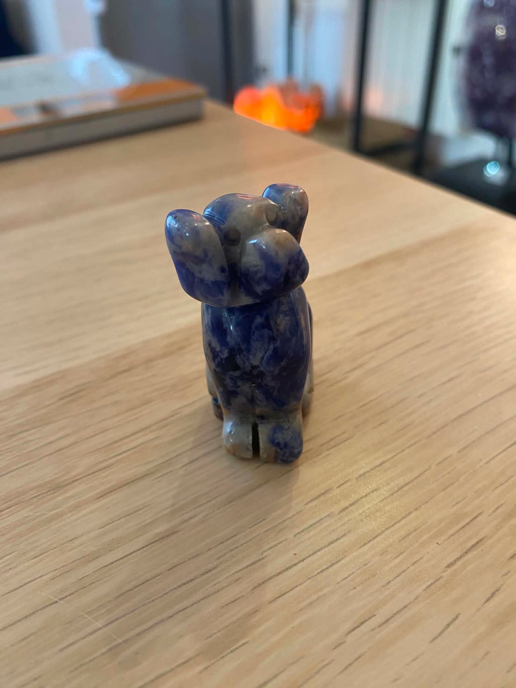 Chien en sodalite