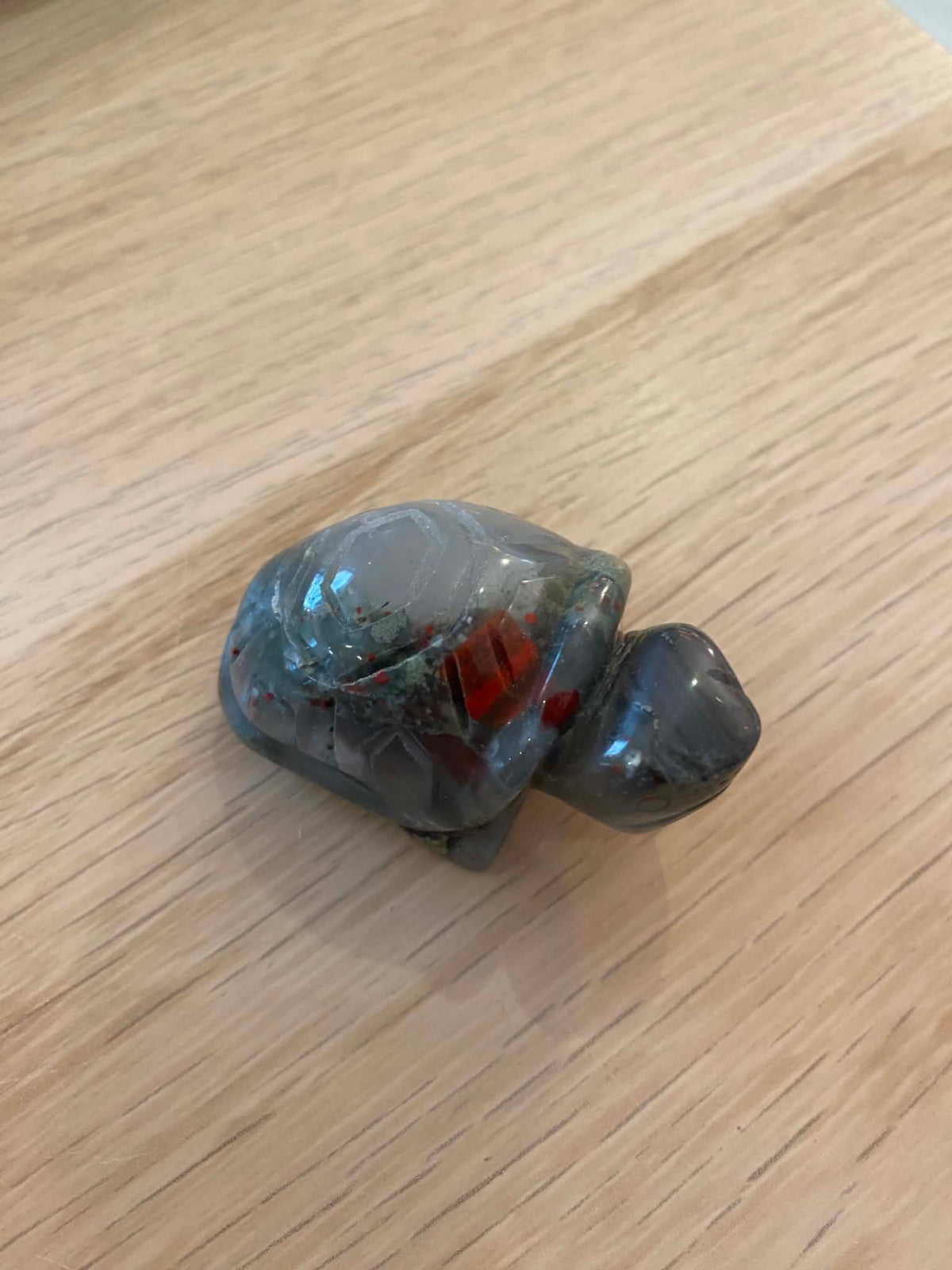 Tortue en jaspe bréchique