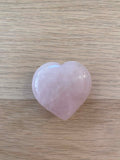 Cœur en quartz rose
