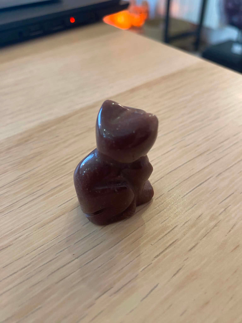Petit chat en agate
