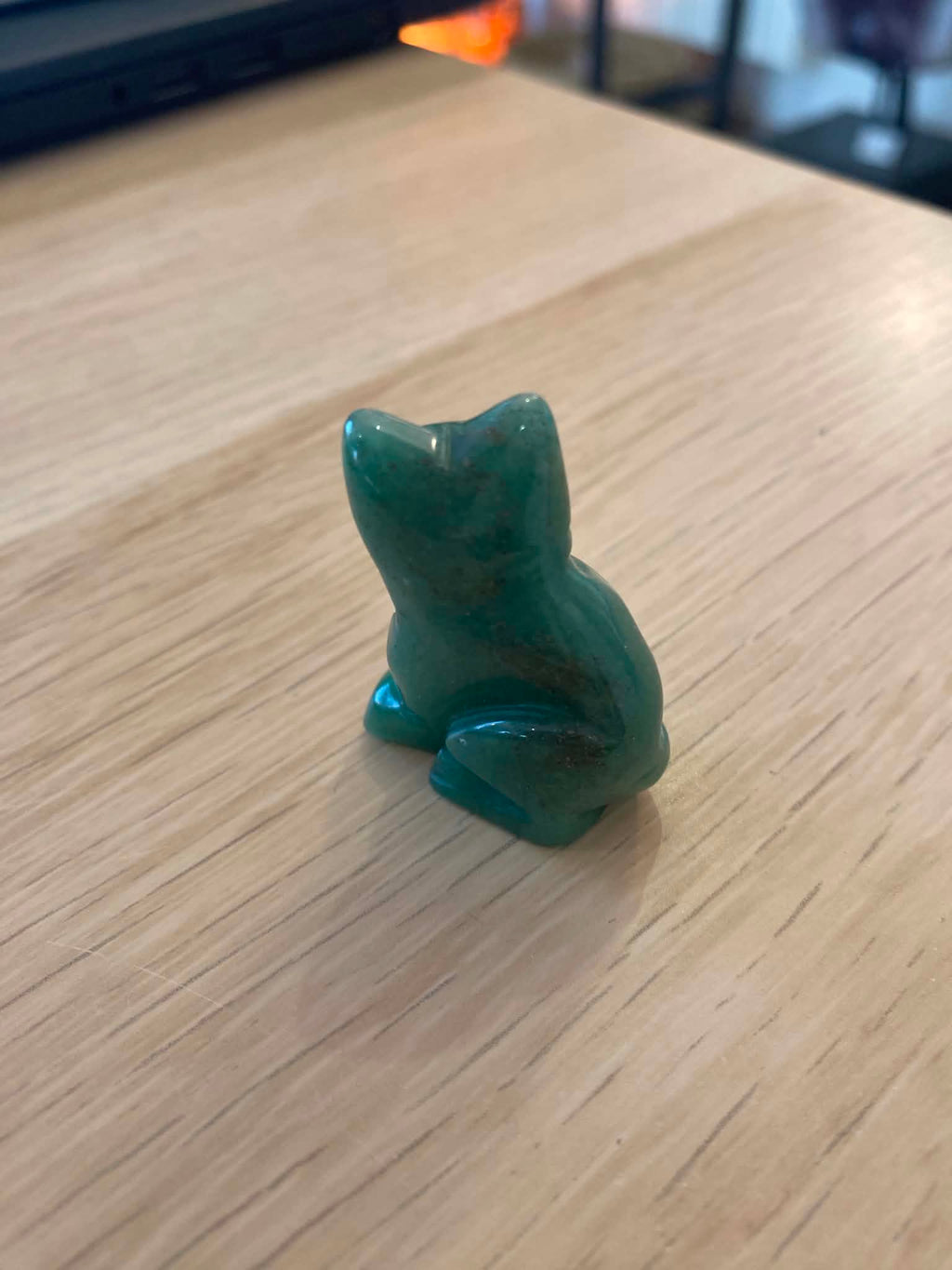 Petit chat en aventurine