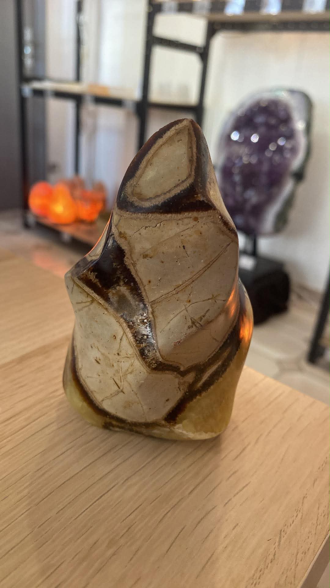 Flamme en pierre du dragon - 425 g
