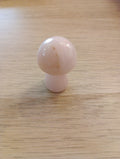 Champignon de massage en quartz rose