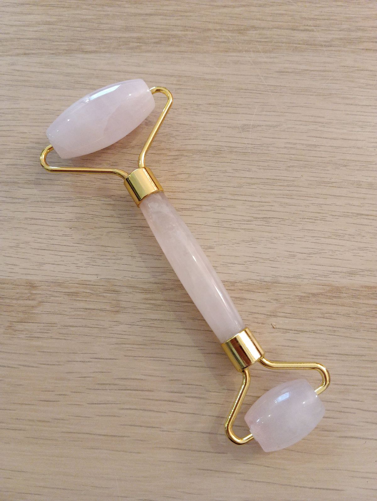 Rouleau de Gua Sha en quartz rose